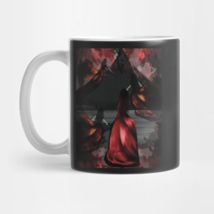 Maiden in red Mug